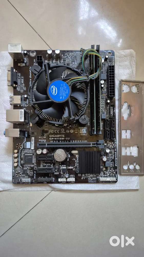 MOTHERBOARD , SSD ,RAM ,SMPS