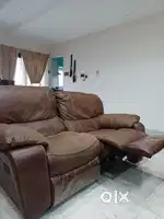 Leather Sofa cum Recliner ( Two seater 2 set and Three seater 1 set)
