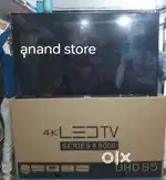 43 inch smart android frameless led tv with 600 channel free in tv