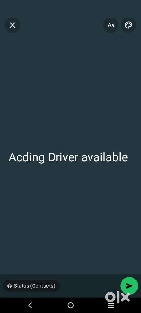 Acding Driver available