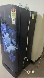 Fridge, cooler, kitchen utensils