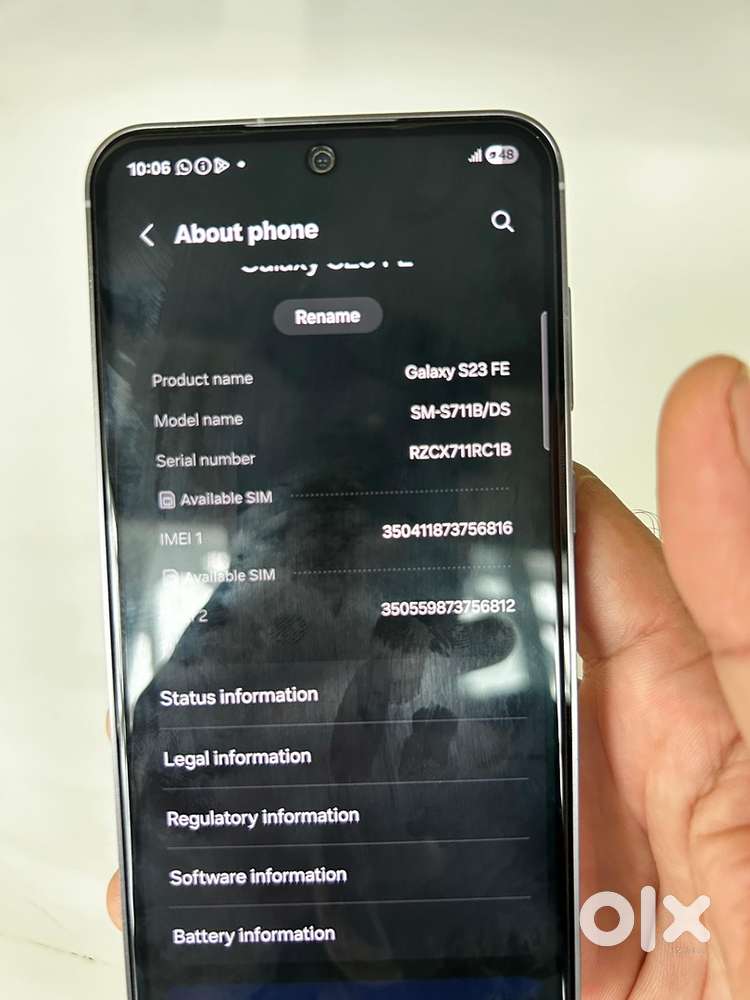 Samsung S23Fe 256Gb