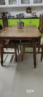 Four Chair Teak wood Dining table