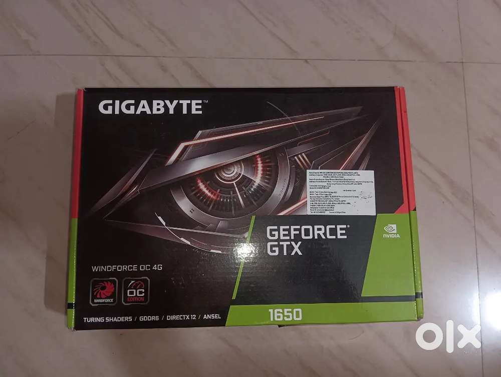 Gigabyte Gtx 1650 4gb with warranty price Negotiable