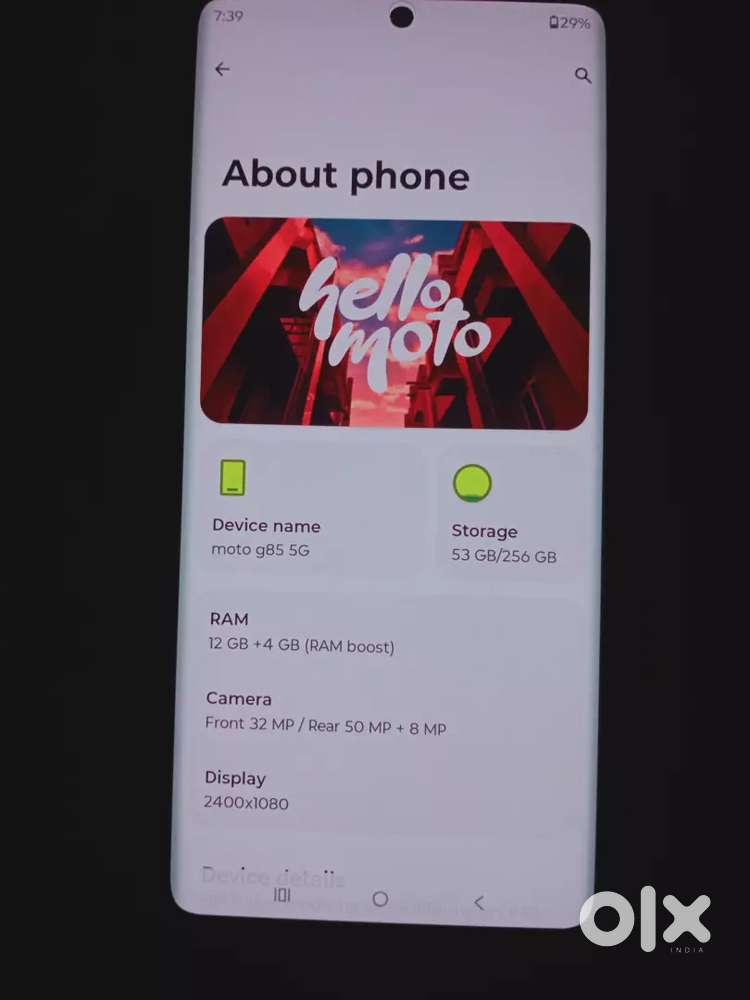 12+4 gb ram 256 gb memory