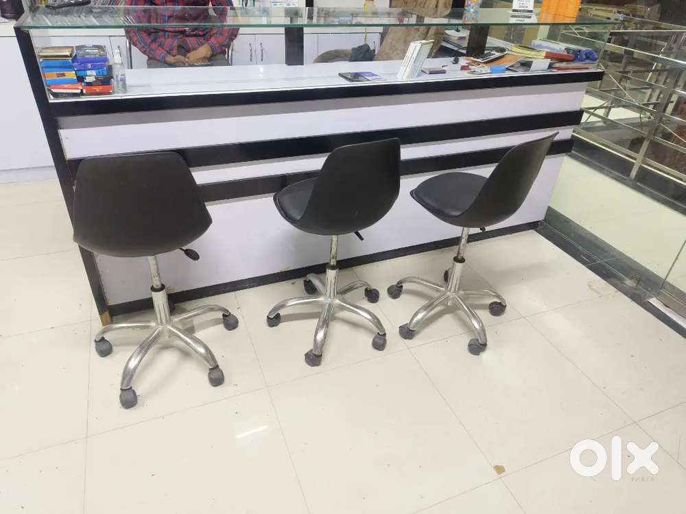 Sale counter with stock urgent in good condition