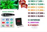 43 INCH SMART LED TV @ 12,999 /-