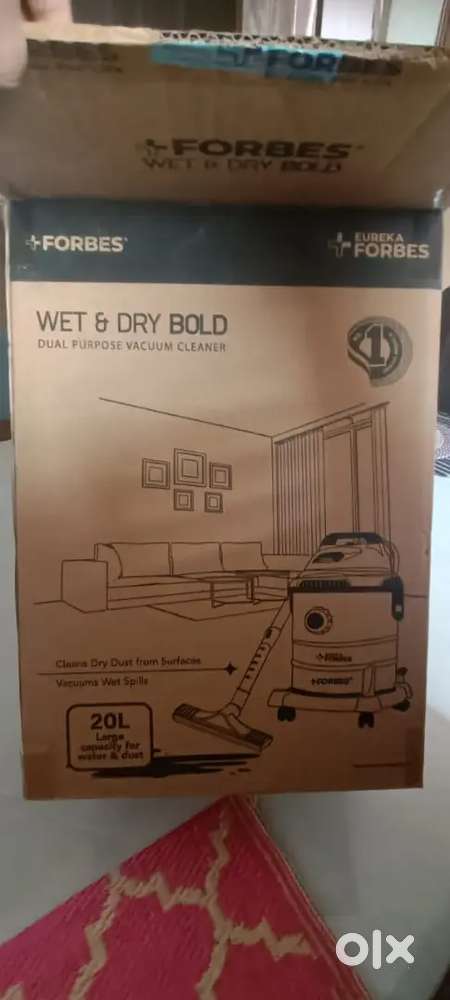 Brand new Vaccum Cleaner Eureka Forbes wet n dry