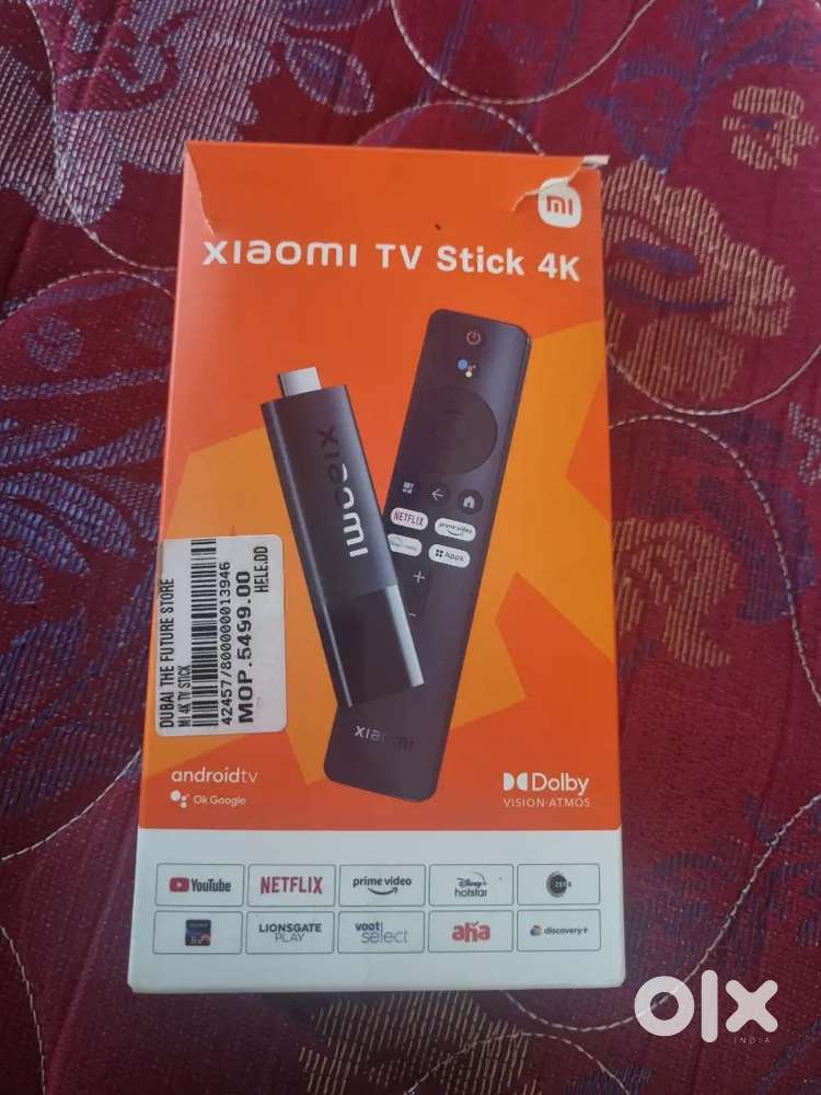 Xiaomi dolby atmos  tv stick 4k sale