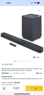 Jbl 500 pro Dolby Atmos powerful bass