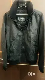 Superdry Black Moody Norse Bomber Jacket