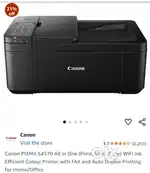 Canon PIXMA E4570 All in One