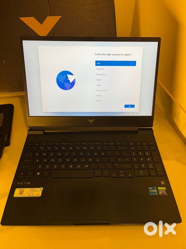 HP Victus gaming laptop