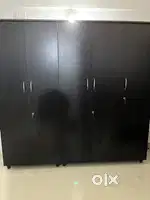 Five Door Engineered Wood Wardrobe with Ebco Fittings and Locks
