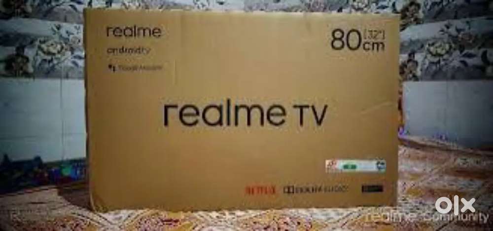 Led tv Realme google smartv Cristal clearty 4k UHD