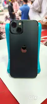 I phone 13.  128 gb colour mide night best condition
