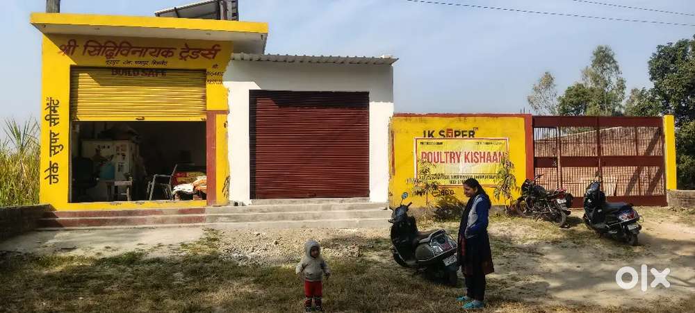 1 Shop & space for warehouse, godown, storage& comercial use