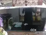 ONU ONT MODERM ROUTER AND TV 43 inch