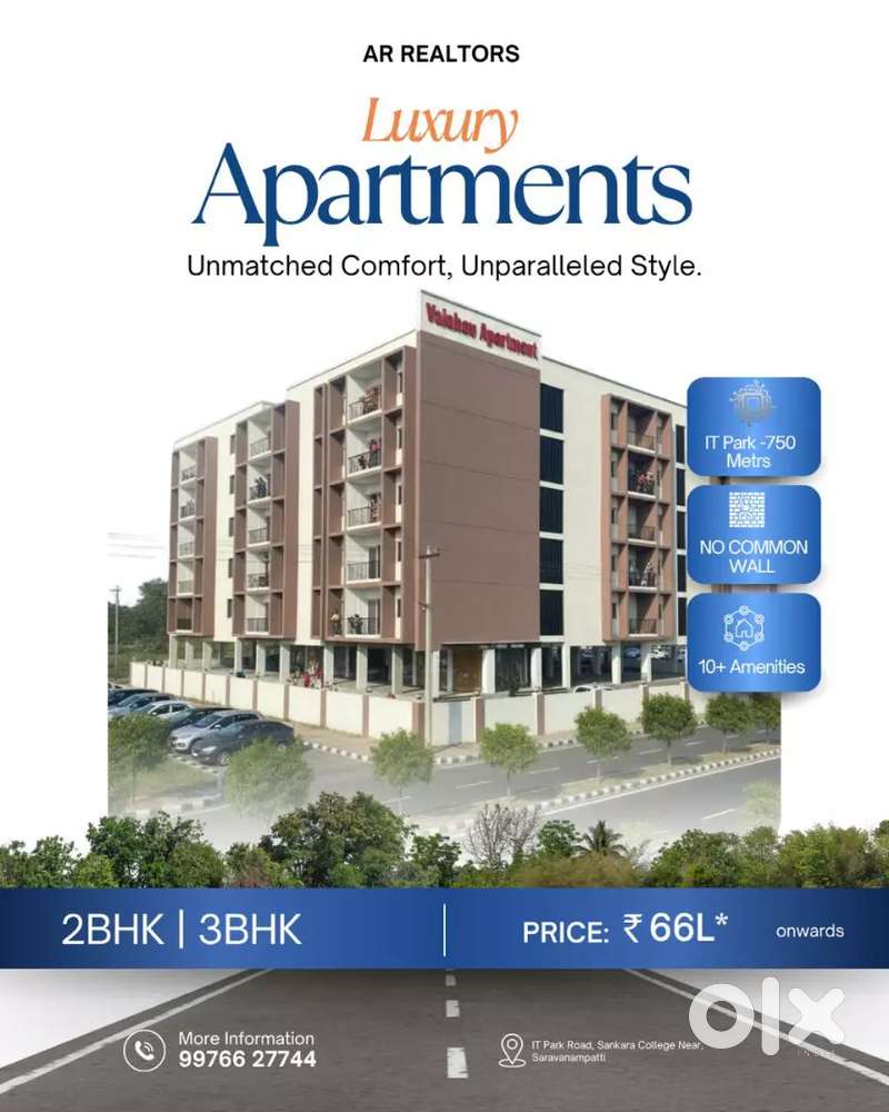 Flat For Sale Saravanampatti