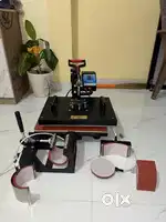 T shirt printing machine combo