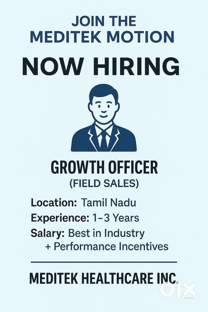 Growth Officer (Field Sales)