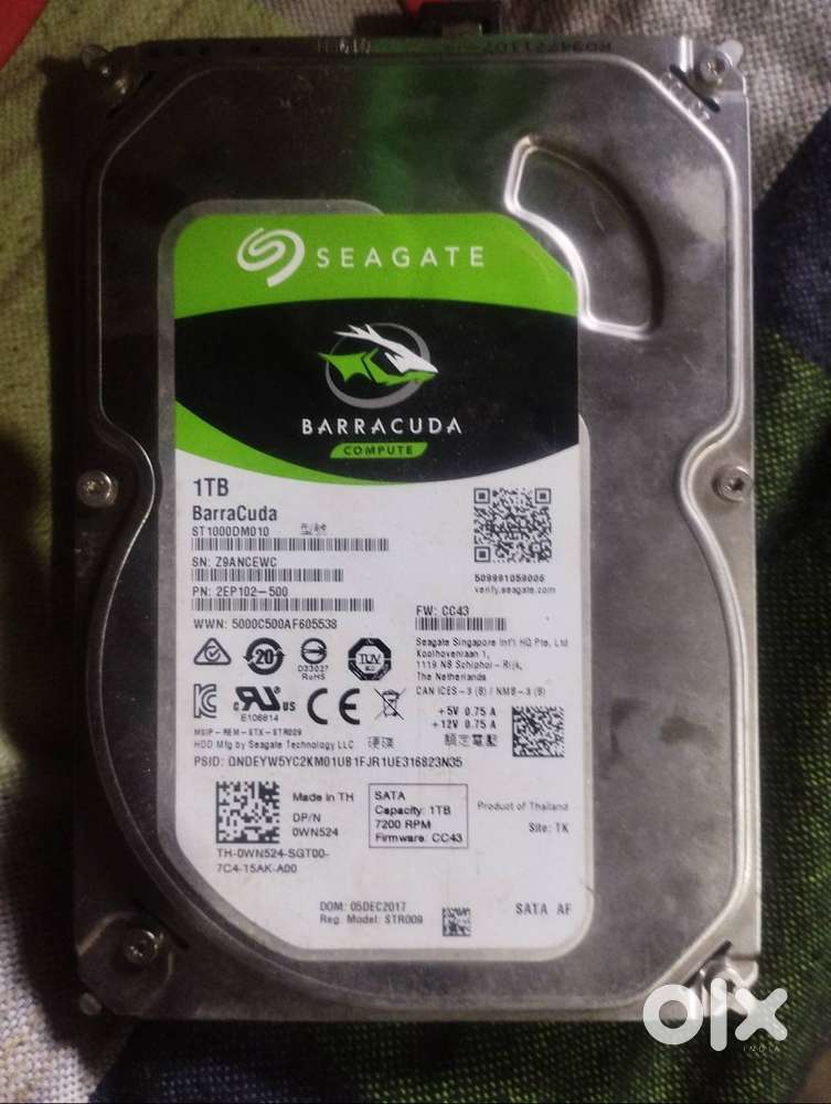 Segate 1 tb hardisk