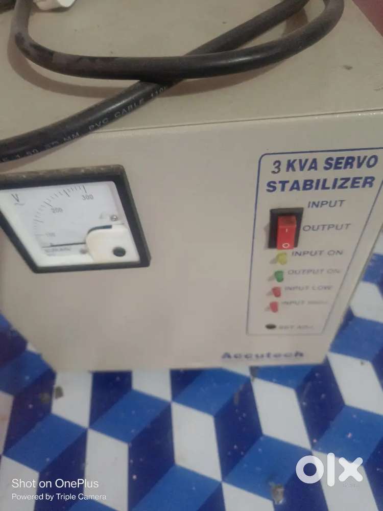 3 KVA SERVO STABILIZER