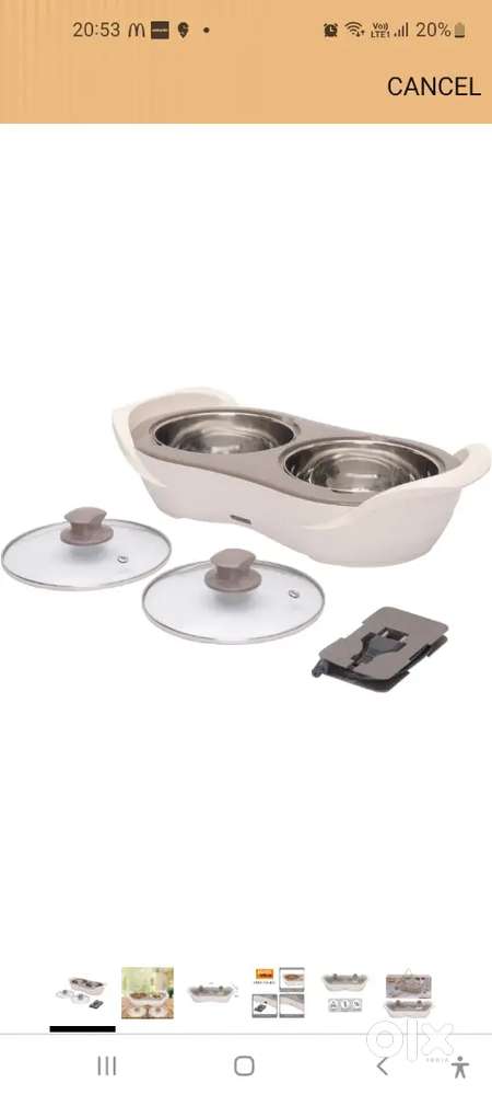 Jaypee plus electric casserole set