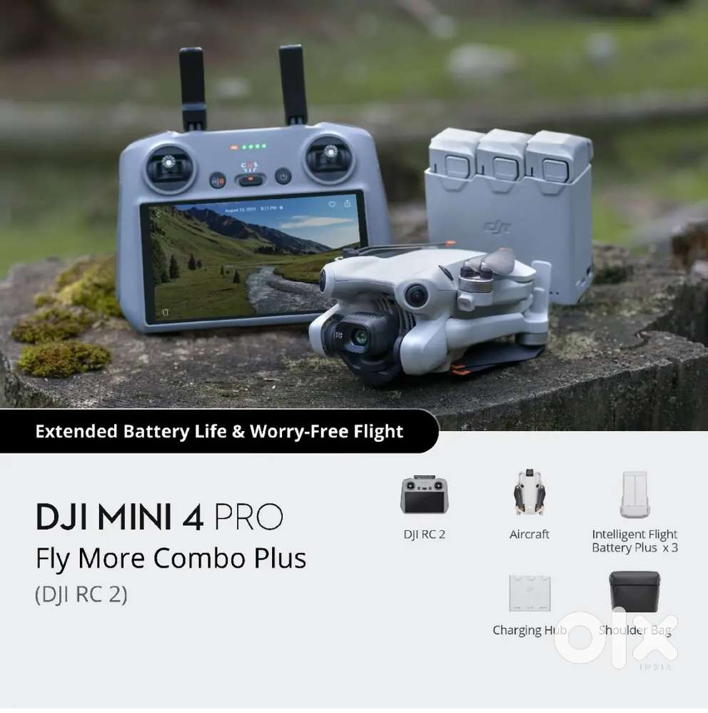 DJI MINI 4 PRO FLY MORE COMBO PLUS (WITH BILL) 2.5 Month old