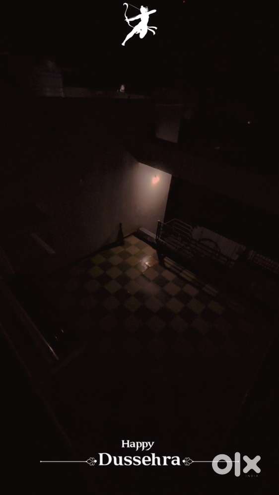 1 BHK semi furnished flat