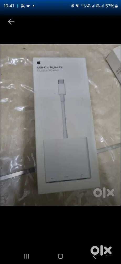 Apple USB connector