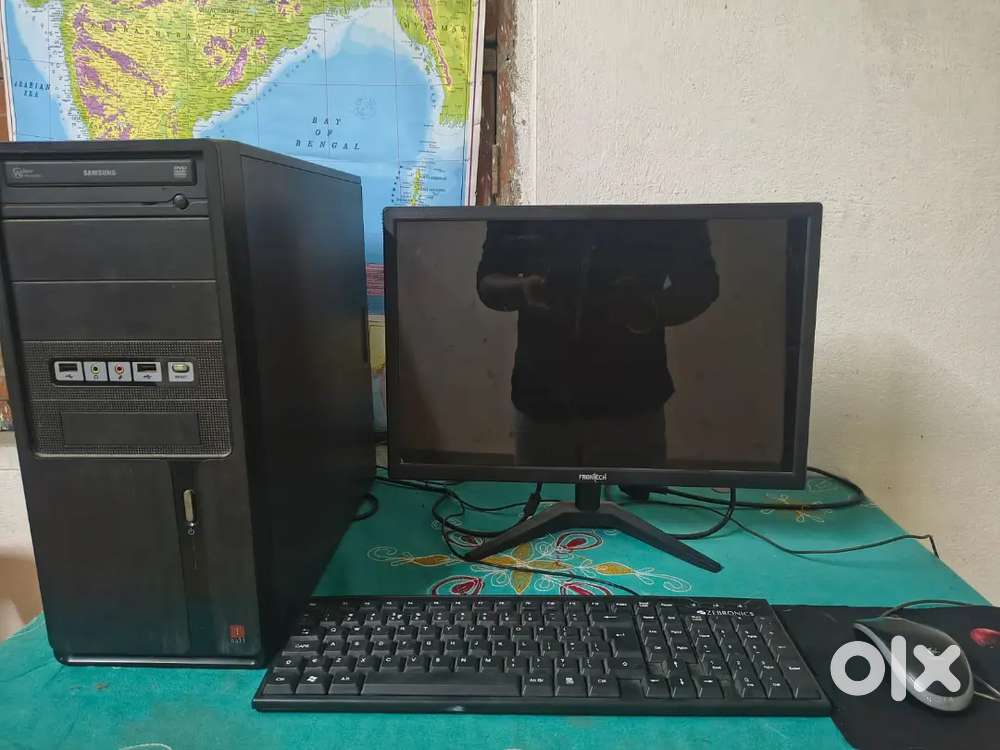 Brand new COMPUTER WITH DUAL MONITORS