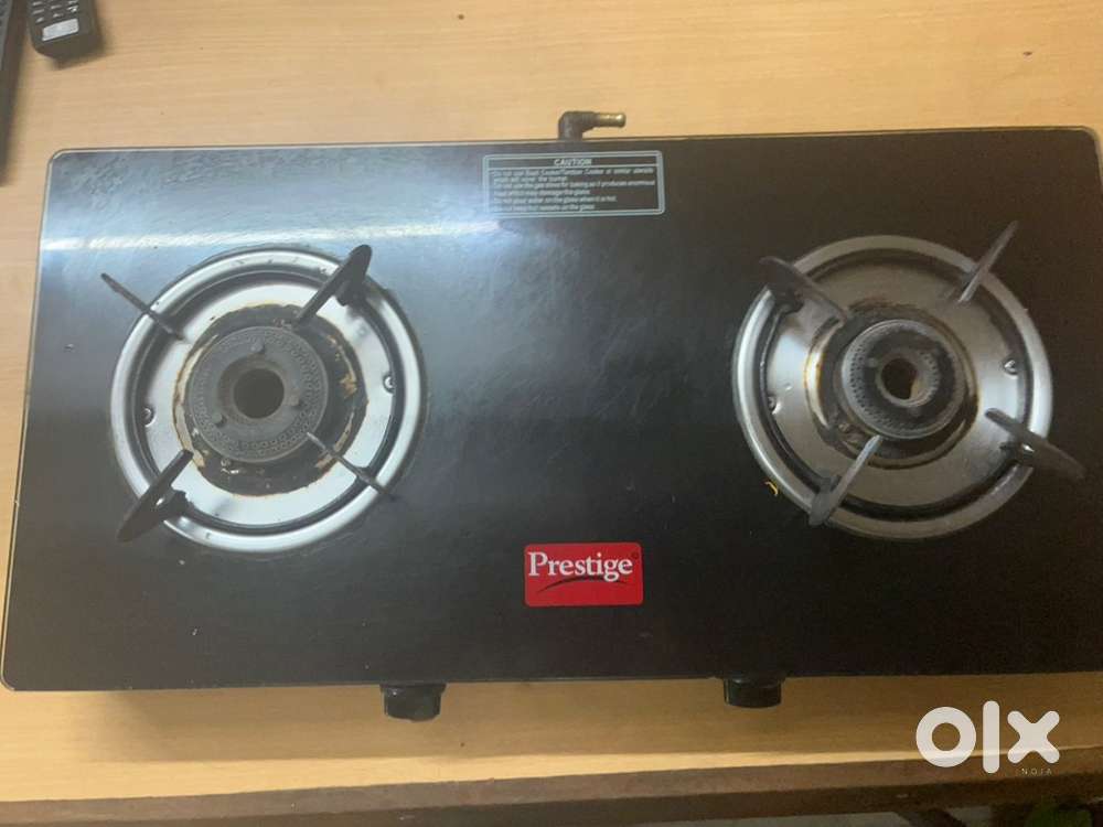 Prestige Toughened Glass Top 2 Burner stove
