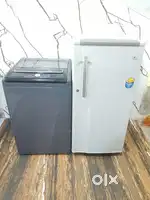 Lg 192 ltrs single door refrigerator and Whirlpool washing machine