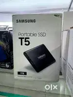 SAMSUNG T5 1 TB External Solid State Drive (SSD)  (Black)
