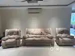 Damro - 3 seater + 2 Recliner Sofa Set