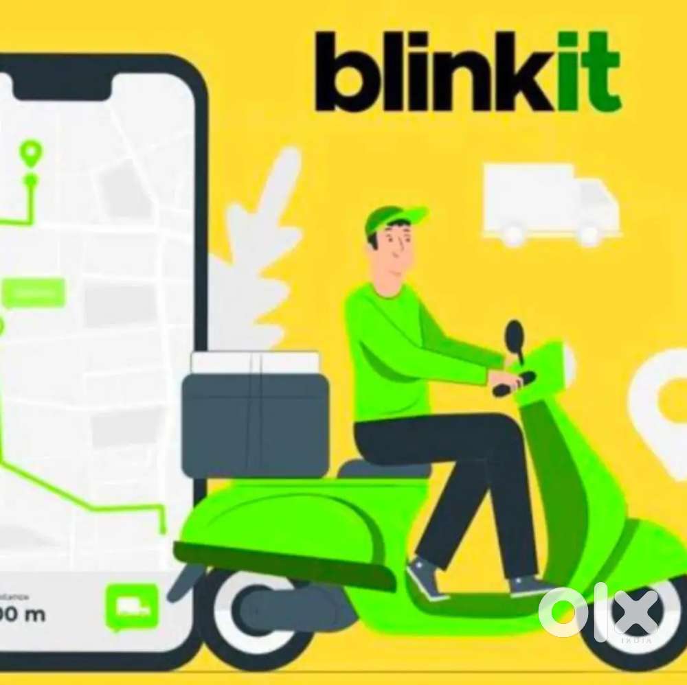 Blinkit store delivery boy