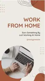 I provide you online Part time, Full time work, Work from home