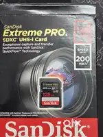 SanDisk extreme pro SDXC 128 GB card for Camera