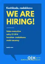 Sales staff nadakkavu, clt