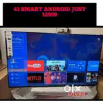FASTEST MOVING 43 SMART ANDROID LED TV JUST 12998 ONLY BOOKING NOW