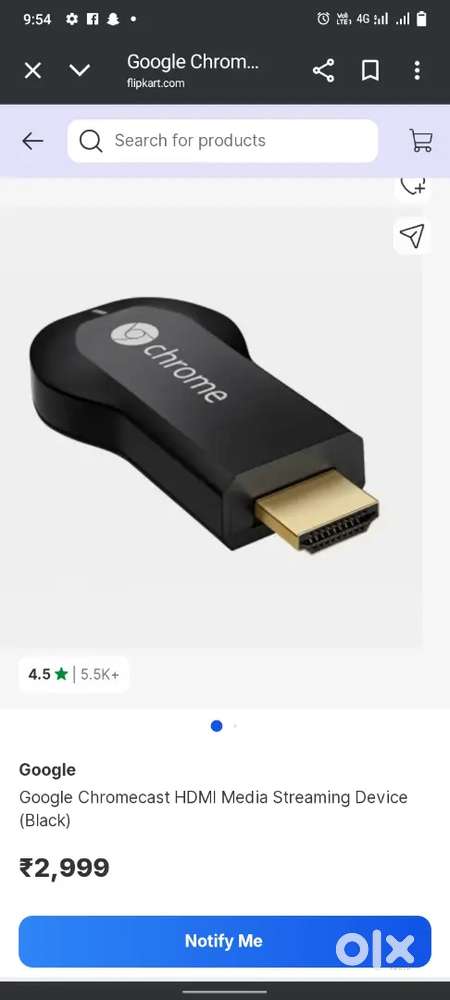 Google Chromecast HDMI