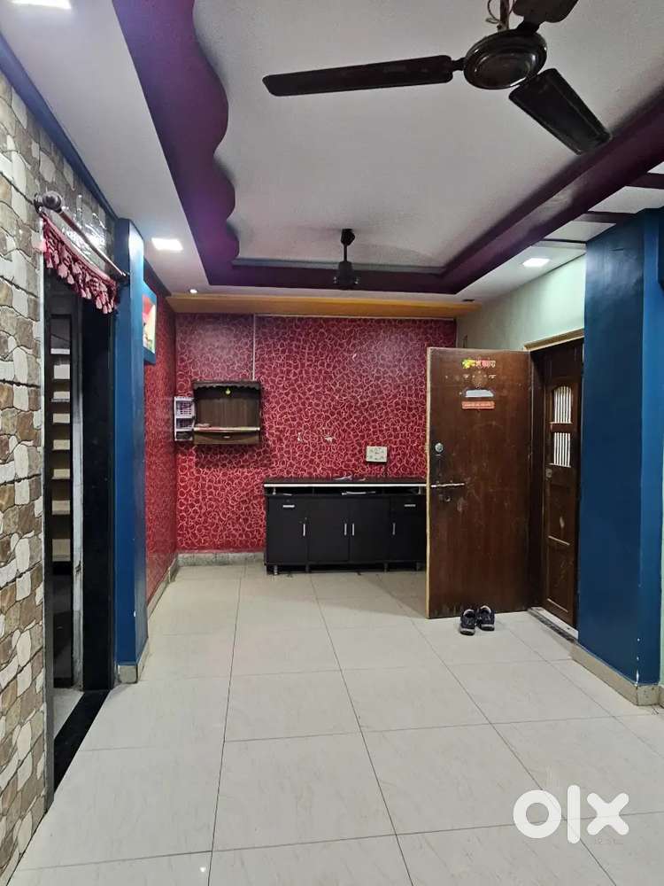 Semi Furnished 1 BHK Rent 7 minutes walking station Dombivli West