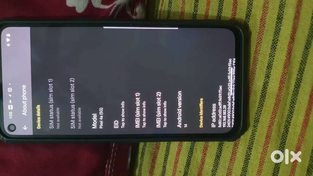 Pixel 4a 5g  128 GB