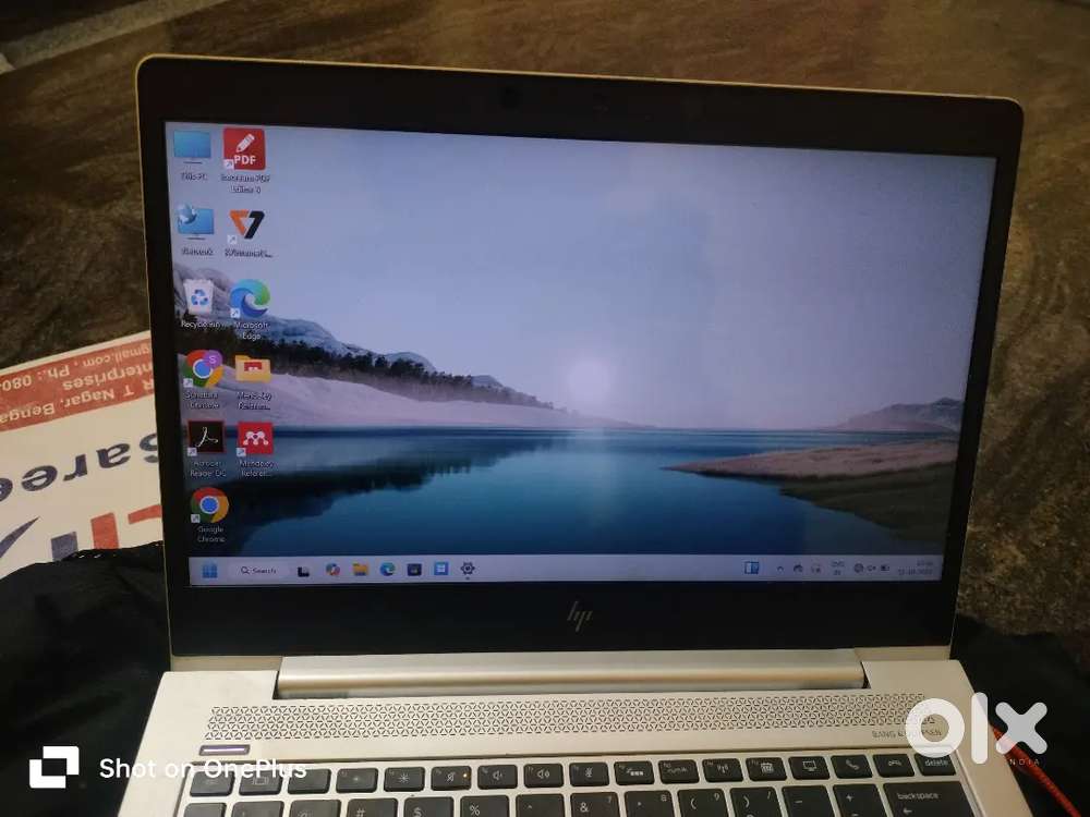 HP laptop i5, 8th gen Elitebook is for sale