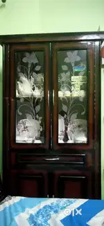 Set of Wooden Furniture wardrobe and cupboard