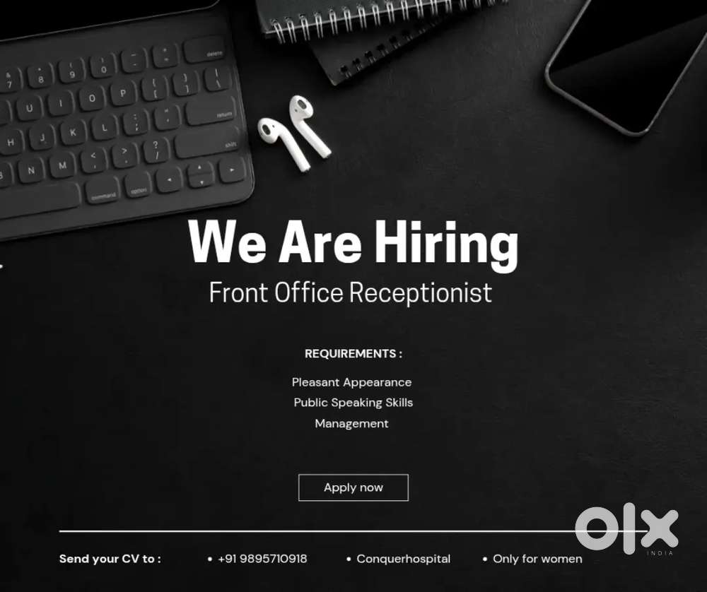 Front Office Receptionist in dental clinic