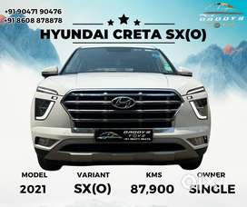 Hyundai Creta 1.6 SX (O), 2021, Petrol
