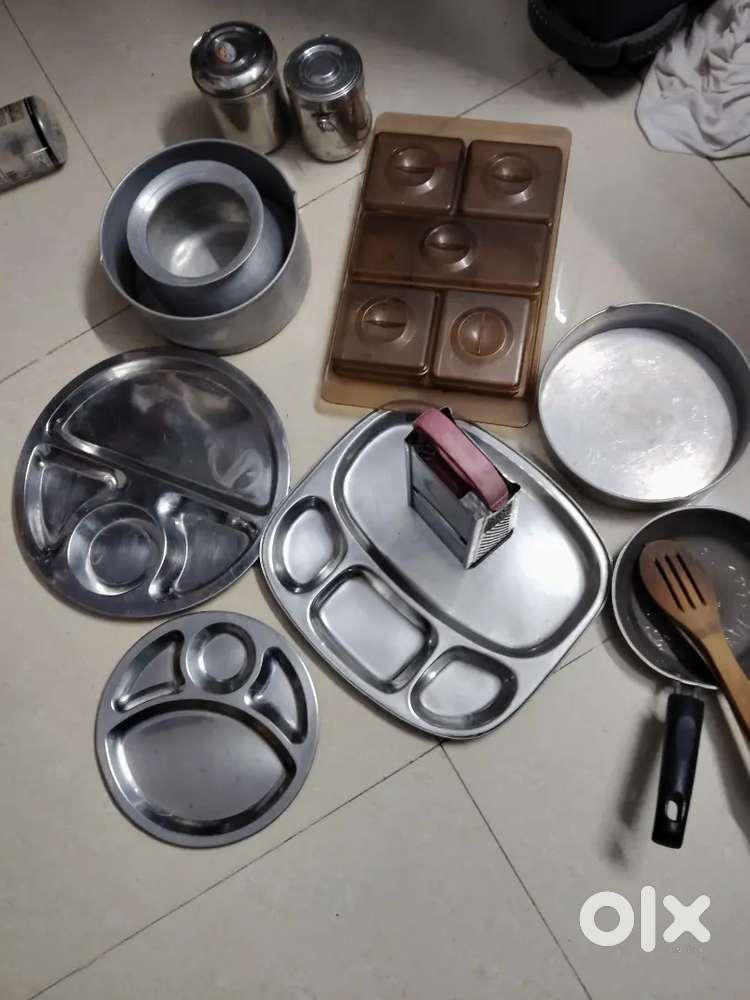 Steel Plates and containers for sale