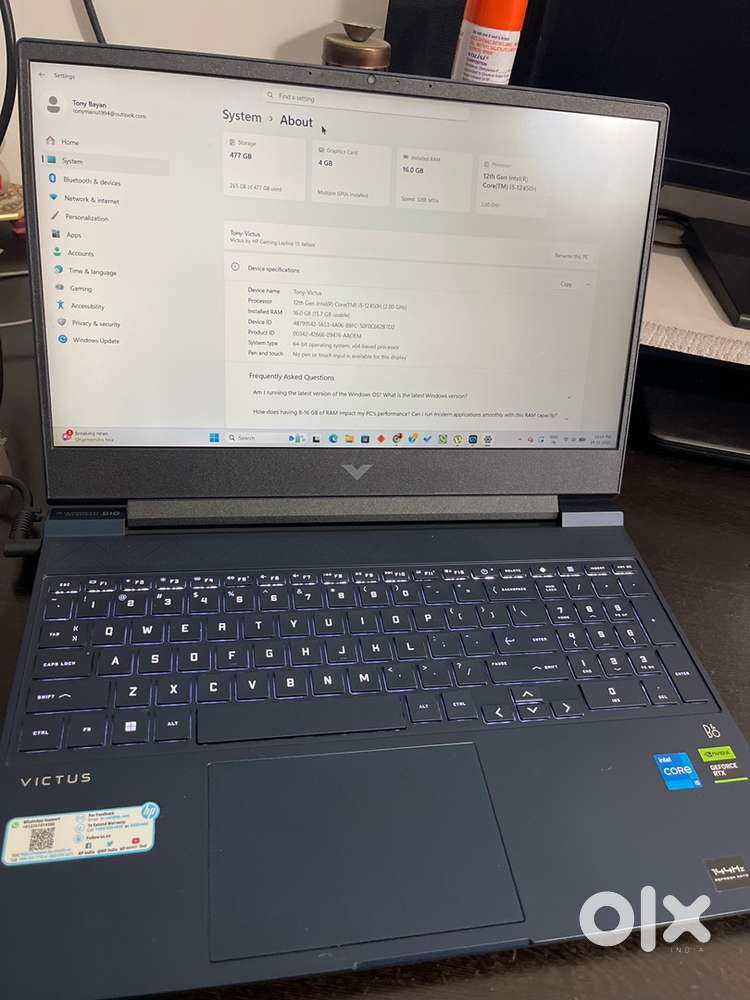 HP Victus Laptop